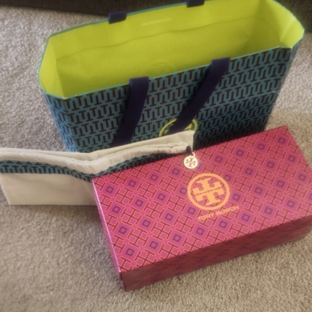 Tory Burch shoe box with Bags